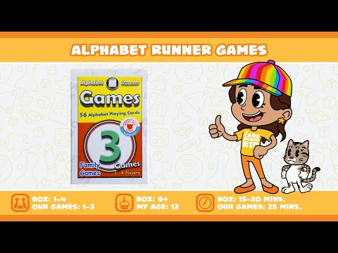 The Cardboard Kid - 323: Alphabet Runner Games