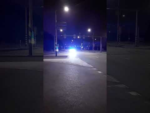 MMT Voertuig 13901 met hoge spoed naar een Woningbrand in Ijmuiden