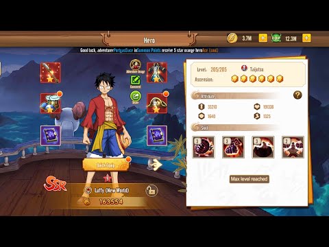 PIRATE ARENA MOBILE - How to increase your CP? How to star up LUFFY 🔥🔥🔥