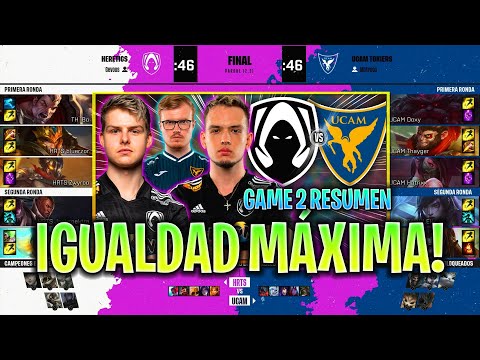 LA FINAL MÁS IGUALADA EN AÑOS! | UCAM vs HRTS Game 2 FINAL IBERIAN CUP 2022 LVP ESPAÑOL