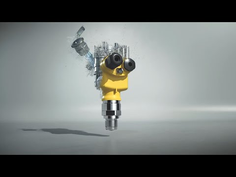 VEGA 6X radar sensor for solids and liquids