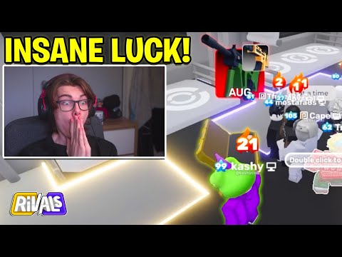 Roblox Rivals LUCKIEST Case UNBOXING!