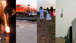 COMPILAÇÃO DE momentos ESPETACULARES registrados por CÂMERAS