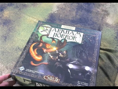 Arkham Horror 2nd Edition | Unboxing & Discussion | Boardgame
