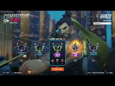 DAFRAN CARRY HANZO - OVERWATCH 2 SEASON 19 TOP 500 GAMEPLAY