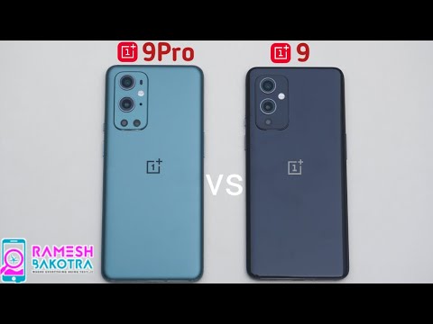 OnePlus 9 Pro vs OnePlus 9 Speed Test and Camera Comparison
