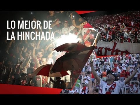 "Lo mejor de la hinchada en el Superclásico" Barra: Los Borrachos del Tablón • Club: River Plate