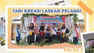 Download lagu TARI KREASI LASKAR PELANGI KELAS III | PELEPASAN PESERTA DIDIK KELAS VI DAN GELAR KARYA 2026 mp3
