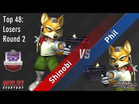 UGC Smash Open - Shinobi (Fox) vs. Phil (Fox) - SSBM - Top 48, LR2