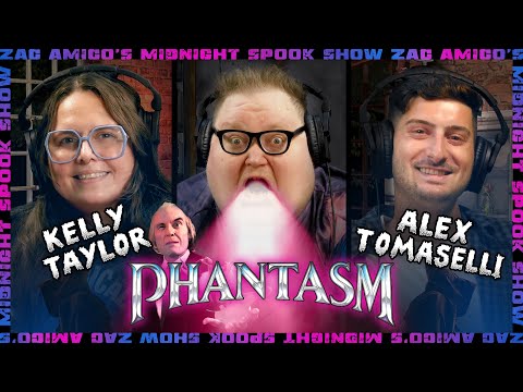KELLY TAYLOR & ALEX TOMASELLI watch PHANTASM on Zac Amico's Midnight Spook Show | Ep 357