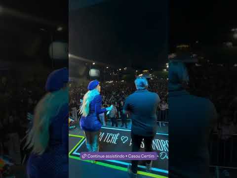 Alessandro Costa e Yara Tchê cantando Casou Certim em Luzilândia-PI | Central dos Desejeiros