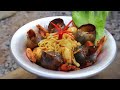 Hot And Delicious Make A Bowl Of Curry Snail Noodle Soup Chilly Asmr Cooking