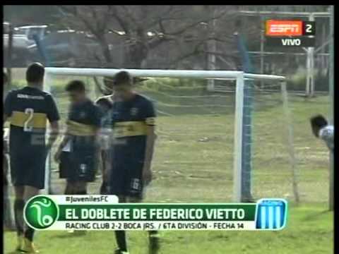 www.sabadogol.net JUVENILES A- 6ta RACING - BOCA. 29-8-2015. ESPN