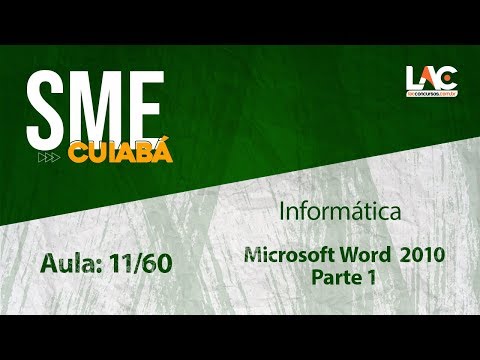 SME Cuiabá - Informática - Microsoft Word  2010 - Parte 1 - 11/60