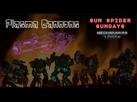 Sun Spider Sundays: Bringing the Heat with Plasma Cannons & Missiles – 4 Builds, 4 Battles!