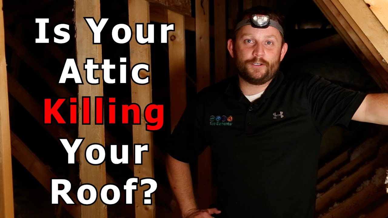 Is Your Attic KILLING Your Roof?? | Energy Efficiency Tips and Tricks | Eco Elements