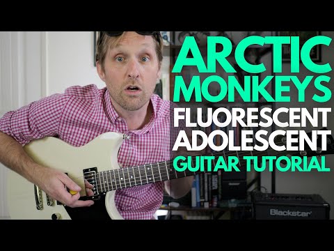 Fluorescent Adolescent by Arctic Monkeys Guitar Tutorial - Guitar Lessons with Stuart!