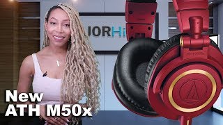 Video thumbnail for New Audio Technica ATH-M50xRD. Red Limited Edition Headphone 2017 by MajorHiFi
