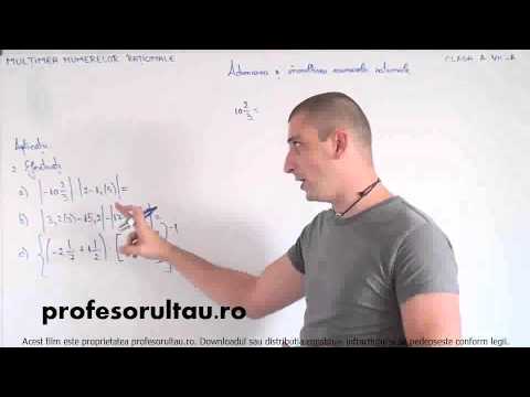exemple adunari si inmultiri numere rationale - profesorultau.ro