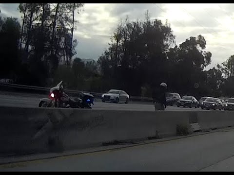 CHP Traffic Break in Los Angeles