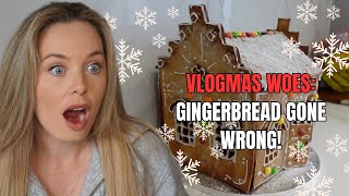 Vlogmas Gingerbread Nightmare: Epic Fail in Festive Baking! 2023