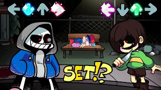 Cover art for Sans vs Chara