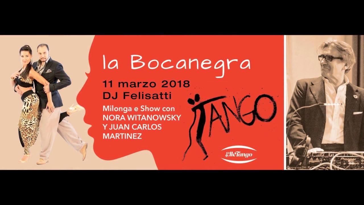 Nora Witanowsky y Juan Carlos Martinez  Milonga la Bocanegra - Bologna - 4/4
