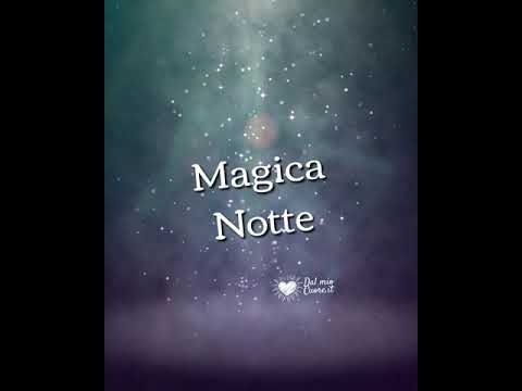 Magica notte - Video con luci magiche