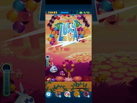 Angry Birds Pop Bubble Shooter- Level 570 3 STARS NO BOOSTERS #angrybirdspopbubbleshooter