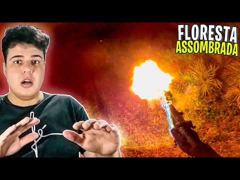 REAGINDO O RENATO GARCIA - FUI SOZINHO NA FLORESTA ASSOMBRADA - CAÇADORES DE LENDAS