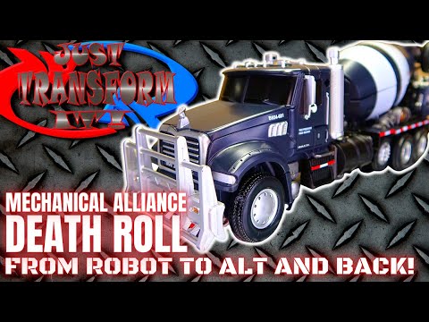 JUST TRANSFORM IT!: Mechanical Alliance Death Roll (KO Upscaled SS Mixmaster)