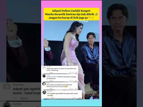 Adipati Dolken Gak ngelirik Davina  #artis #fyp #viral #trending