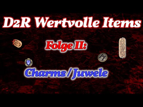 D2R Wertvolle Items - Folge 1 Charms und Juwele | Welche Misc Items sind was wert?
