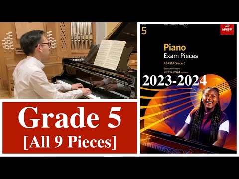 ABRSM Grade 5 Piano 2023-2024 (Complete) with Sheet Music