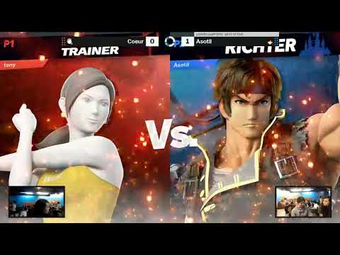 SOS 162 Losers Quarter Finals - Asotil (Richter) vs Coeur (Yoshi, Wii Fit)