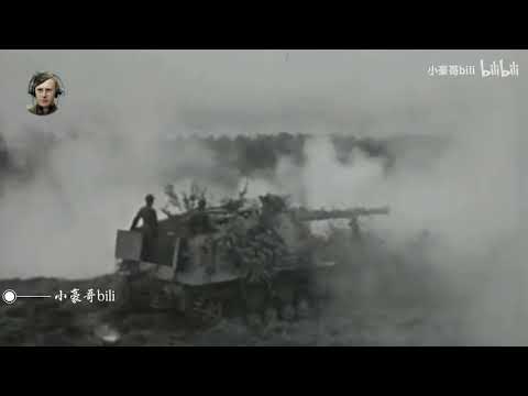 War reporters filmed Rhino Weasel Tank Destroyer together with black gun video dubbing