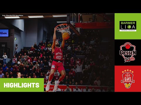 ProA: GIESSEN 46ers vs. Bayer Giants Leverkusen | Highlights