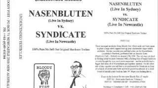Nasenbluten vs. Syndicate ‎- Undescended Testicles Part1 - Bloody Fist Records - FISTC-02
