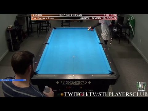 [3-21-19] Justin Bergman vs Ryan Huelsman #onepocket #pool #wager