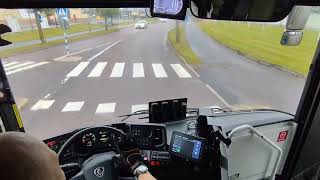 Bus Driving POV | Route 273 Värnamo - Ljungby | Scania InterLink