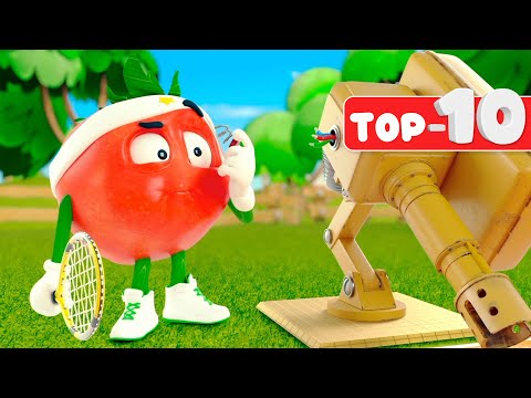 🍅 Tomato Doppi | Cartoon for Kids | TOP-10 Episodes