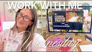 WORK WITH ME WEDNESDAY 👩🏼💻 live editing sesh: April iPhone customization tutorial!