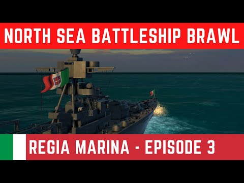 Ultimate Admiral Dreadnoughts - North Sea Battleship Brawl [Italy 1940  Campaign #3]