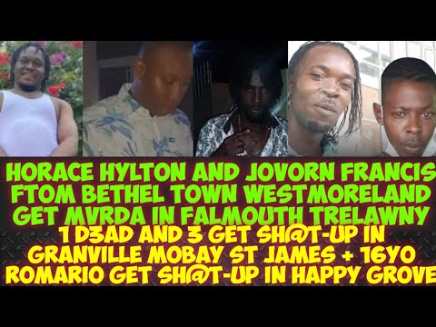 Horace Hylton & Jovorn Francis Get MvRDA/16yo Romario Get SH@T-Up/1 D3AD 3 SH@T-Up In Granville Mbay