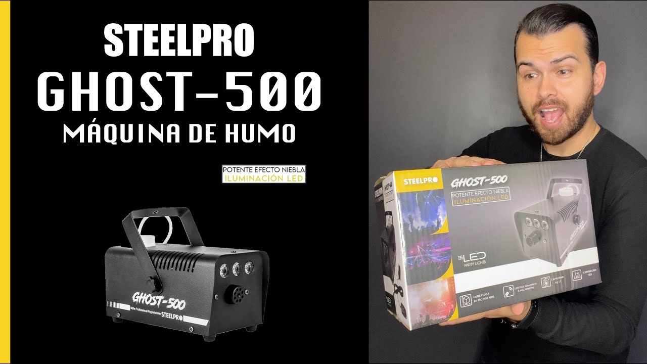 MÁQUINA DE HUMO | GHOST-500 STEELPRO
