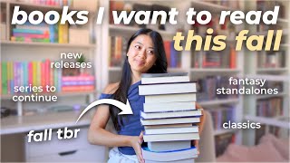 books to read this FALL 🍂 | recommendations & my atmospheric AUTUMN TBR 📚🍁