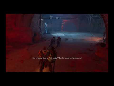 Freya tells of how Freyr got so High he Wandered into the Well of Souls | God of War Ragnarök