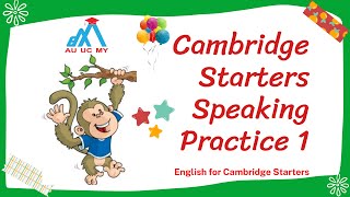 STARTERS REVIEW 1:  CAMBRIDGE STARTERS SPEAKING PRACTICE
