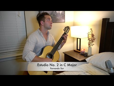 'Estudio No. 2 in C Major' by Fernando Sor | Classical Guitar by Kyle Phaneuf