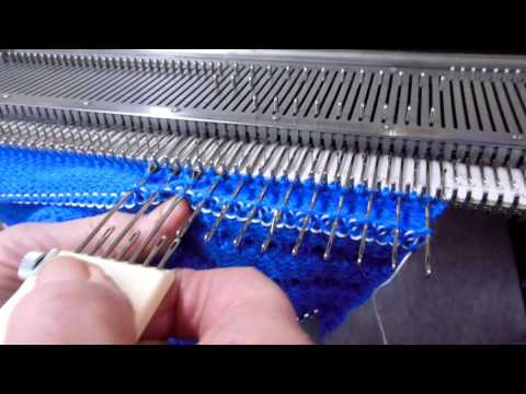 Corrugated Mittens on the Knitting Machine by Carole Wurst